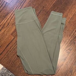 Lululemon Align Green Leggings size 6